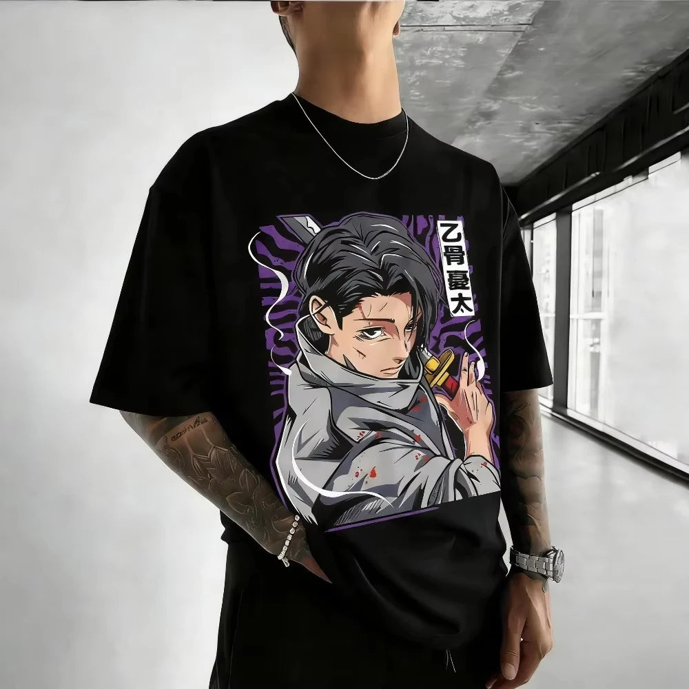 Jujutsu Kaisen Okkotsu Yuta T-Shirt - Summer Cotton Family Top