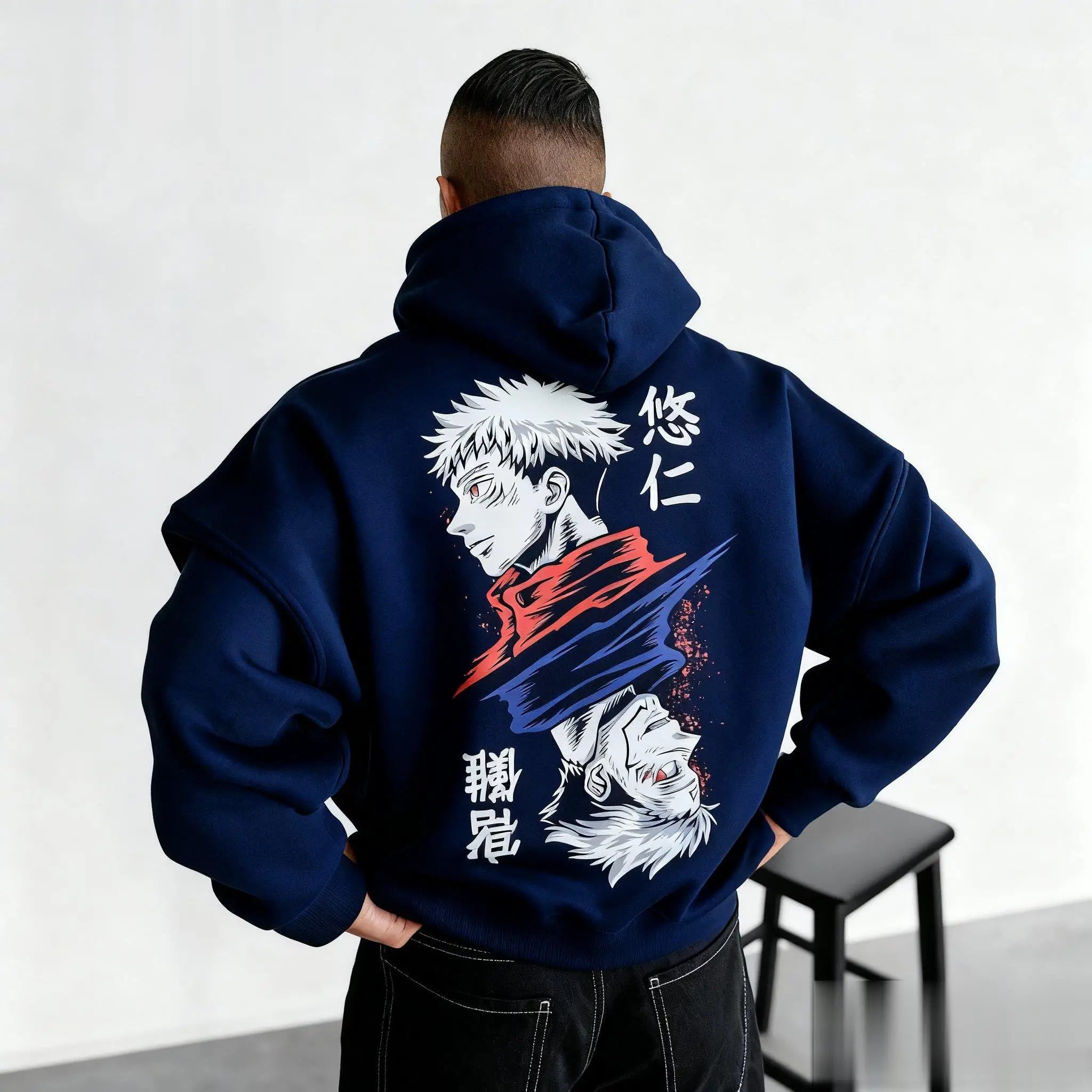 Jujutsu Kaisen Anime Hoodie - Oversized Streetwear Pullover