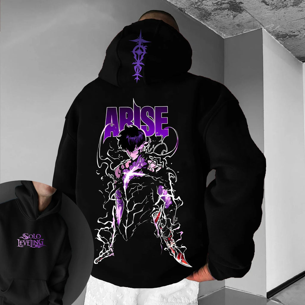 Solo Leveling Oversize T-Shirt - Anime Fashion Streetwear