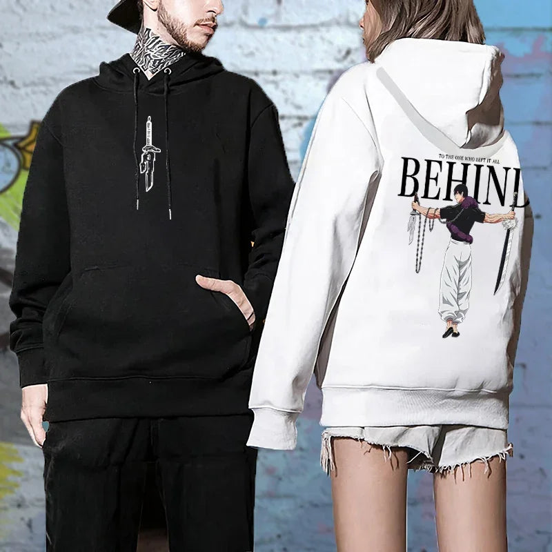 Jujutsu Kaisen Fushiguro Toji Hoodie - Gothic Hip Hop