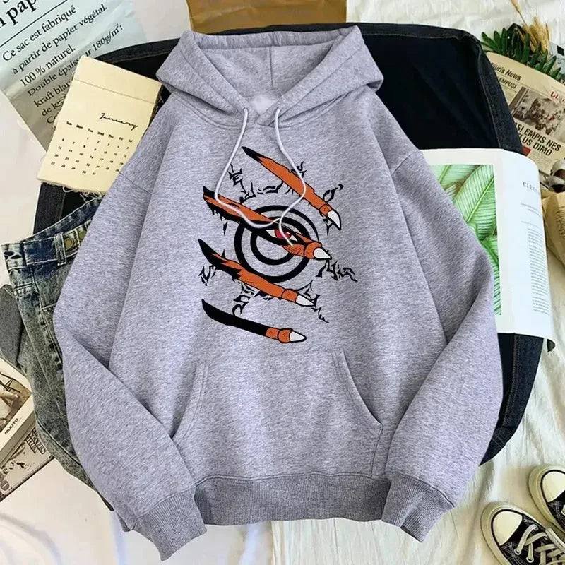 Naruto Anime Manga Hoodie - Unisex Pullover Sweatshirt
