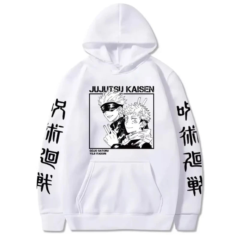 Jujutsu Kaisen Yuji Itadori Hoodie - Harajuku Streetwear