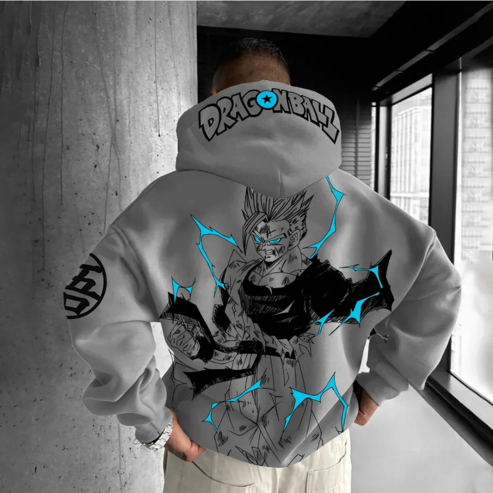 Dragon Ball Vegeta Hoodie - Parent-Child Long Sleeve Sweater