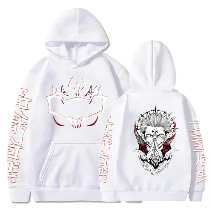 Jujutsu Kaisen Yuji Itadori Hoodie - Harajuku Streetwear