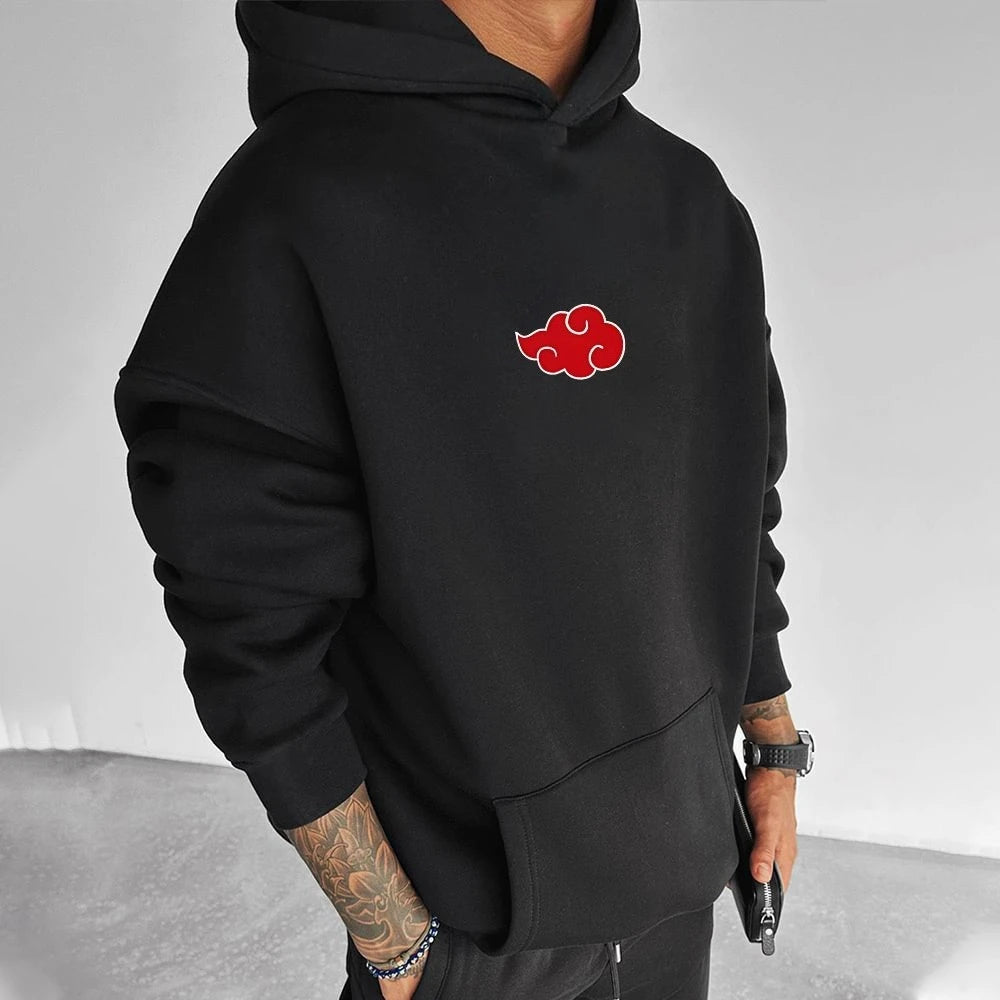 Naruto Sasuke Hoodie - Japanese Anime Fashion Cotton Sweater