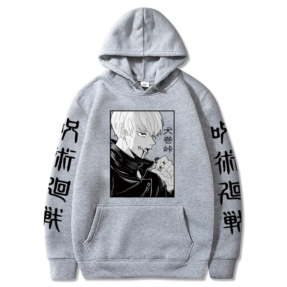 Jujutsu Kaisen Inumaki Toge Hoodie - Manga Fleece Pullover