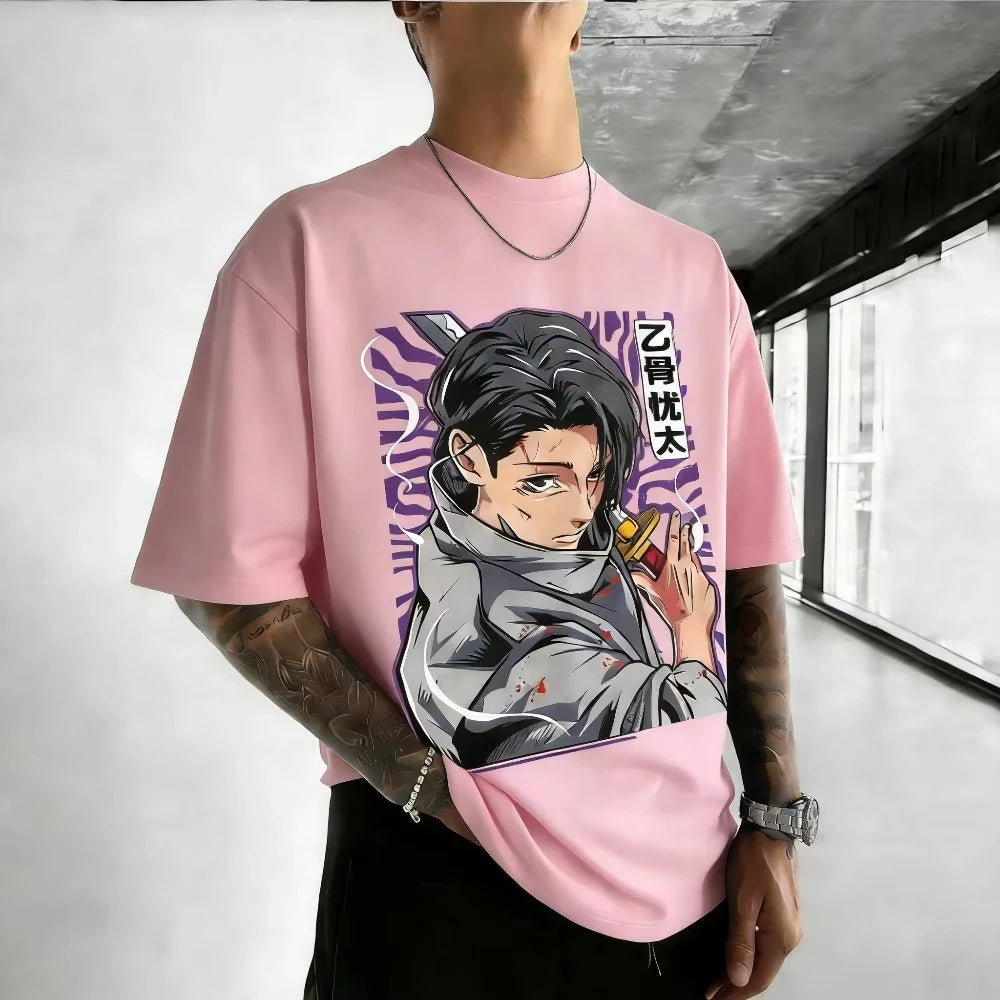 Jujutsu Kaisen Okkotsu Yuta T-Shirt - Summer Cotton Family Top