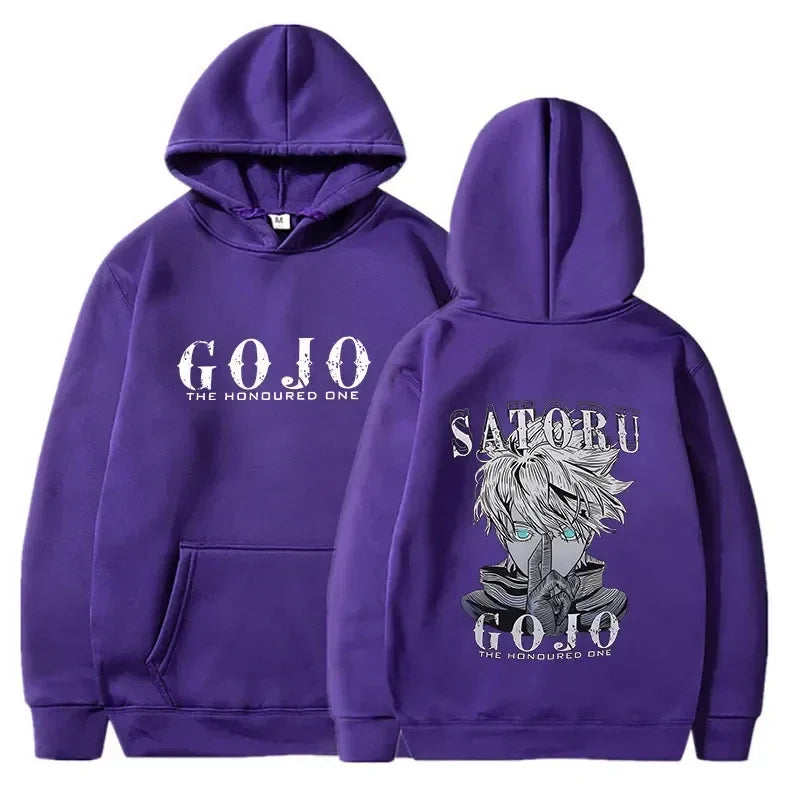 Jujutsu Kaisen Graphics Hoodie - Harajuku Sport Pullover