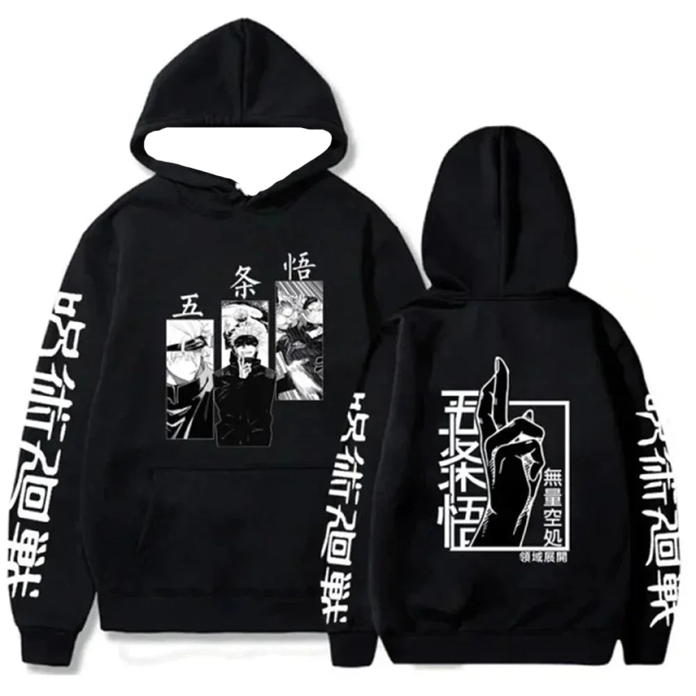 Jujutsu Kaisen Satoru Gojo 3D Hoodie - Harajuku Manga