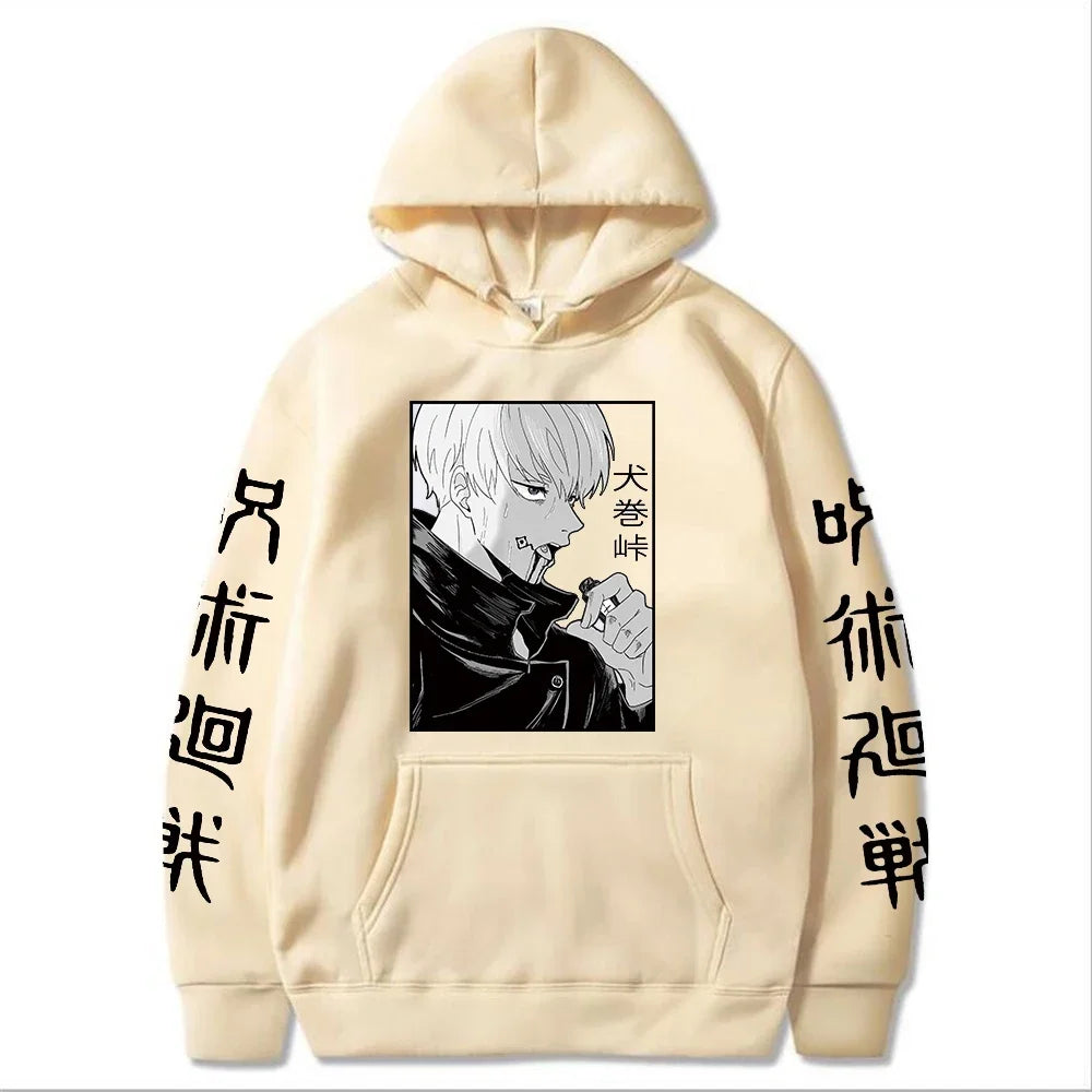 Jujutsu Kaisen Inumaki Toge Hoodie - Manga Fleece Pullover