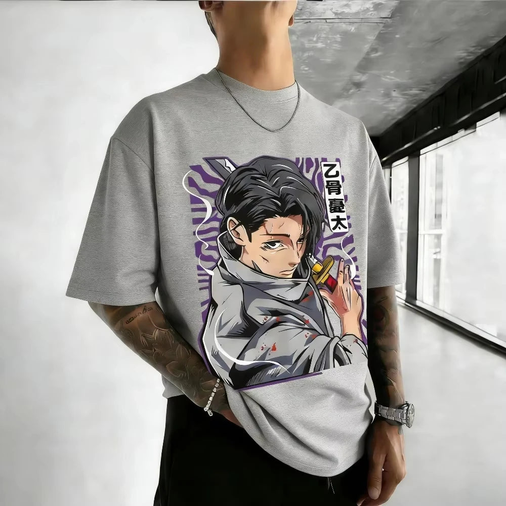 Jujutsu Kaisen Okkotsu Yuta T-Shirt - Summer Cotton Family Top