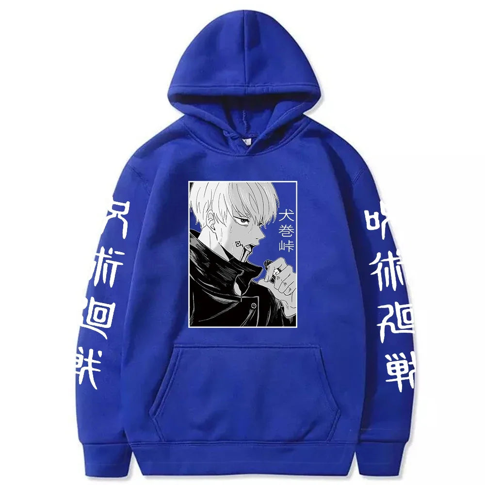 Jujutsu Kaisen Inumaki Toge Hoodie - Manga Fleece Pullover