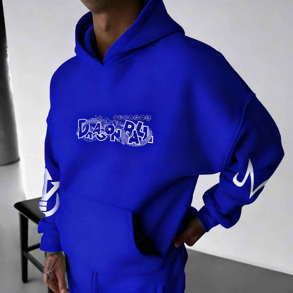 Dragon Ball Vegeta Hoodie - Y2K Harajuku Plus Size Parent-Child