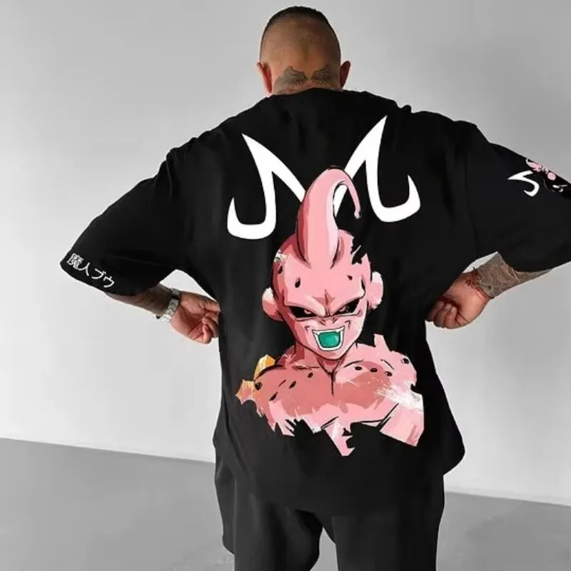 Dragon Ball Majin Buu Hoodie - Harajuku Streetwear