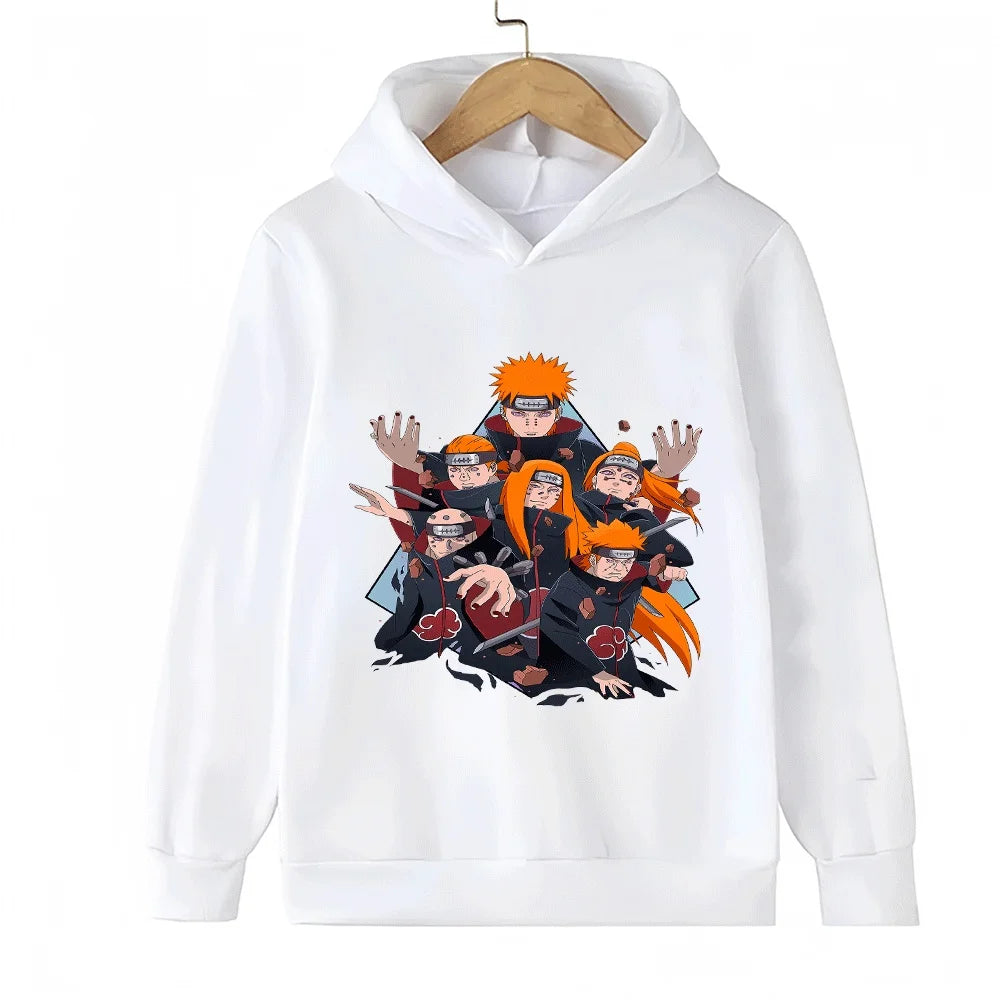 Naruto Pain Akatsuki Kids Hoodie - Six Paths Cosplay