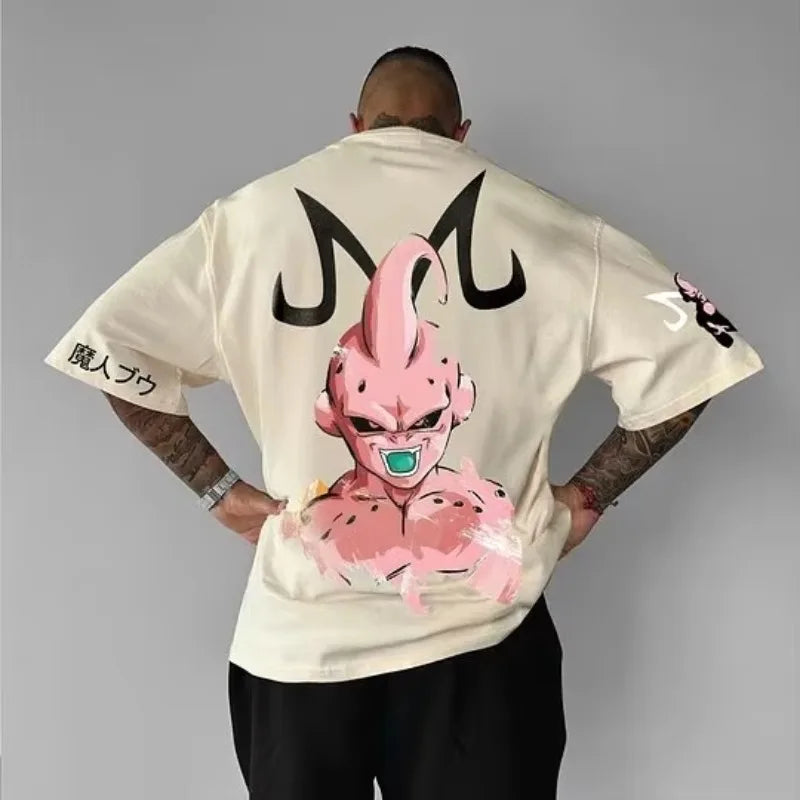 Dragon Ball Majin Buu Hoodie - Harajuku Streetwear