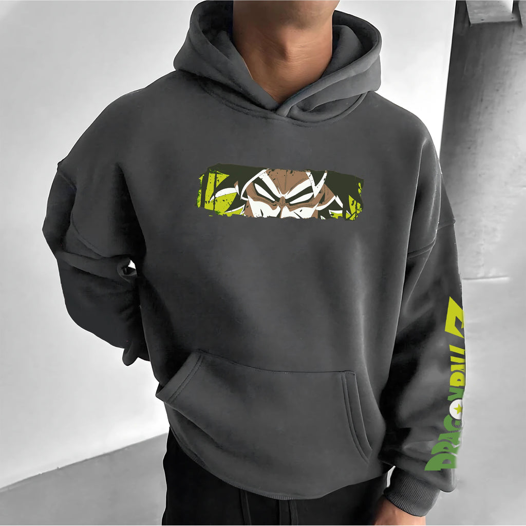 Dragon Ball Cotton Hoodie - Breathable Pullover Sweatshirt