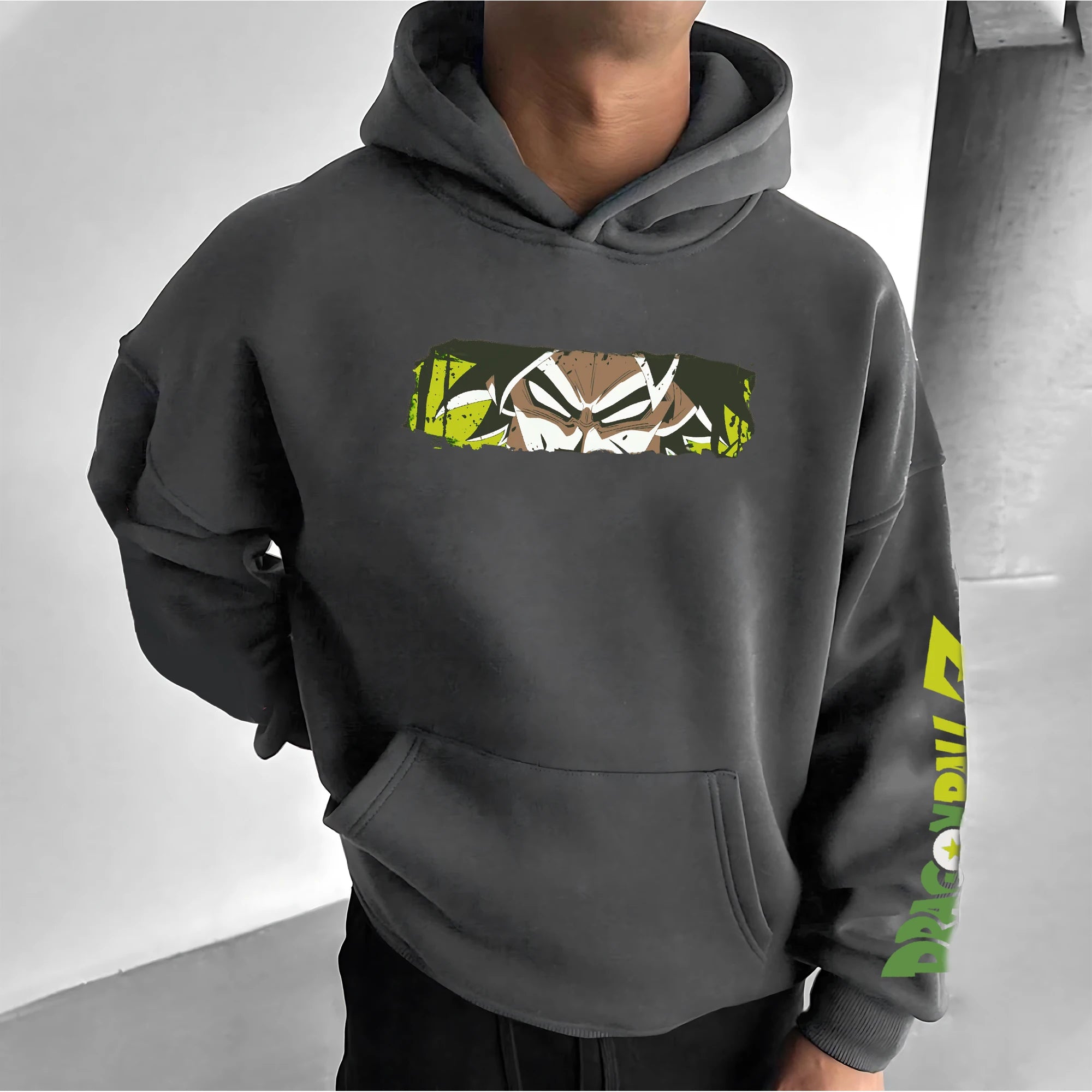 Dragon Ball Cotton Hoodie - Breathable Pullover Sweatshirt