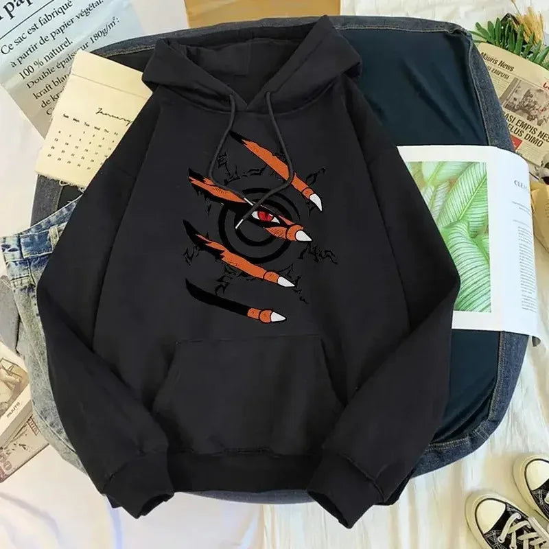 Naruto Anime Manga Hoodie - Unisex Pullover Sweatshirt