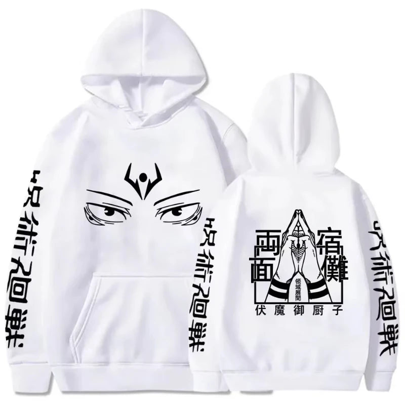 Jujutsu Kaisen Yuji Itadori Hoodie - Harajuku Streetwear