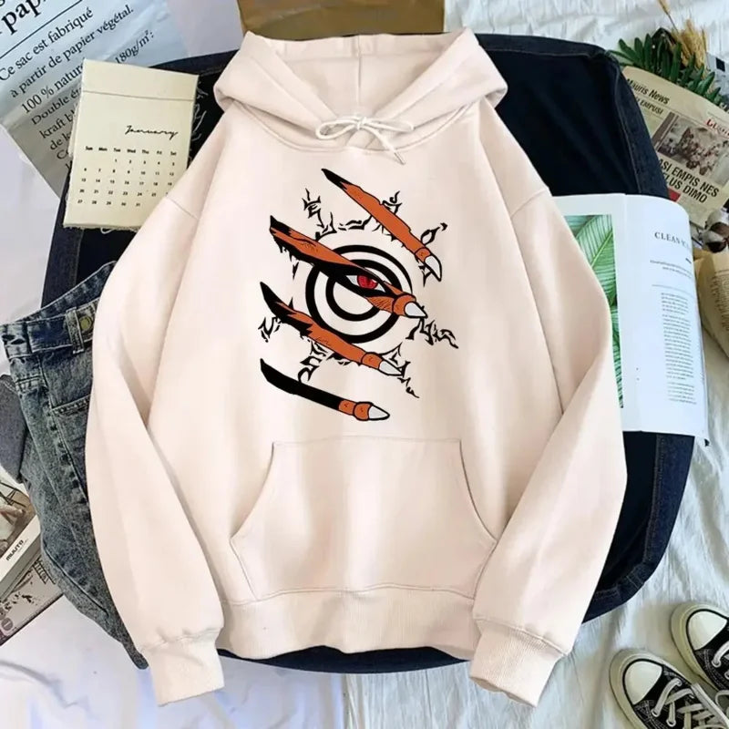 Naruto Anime Manga Hoodie - Unisex Pullover Sweatshirt