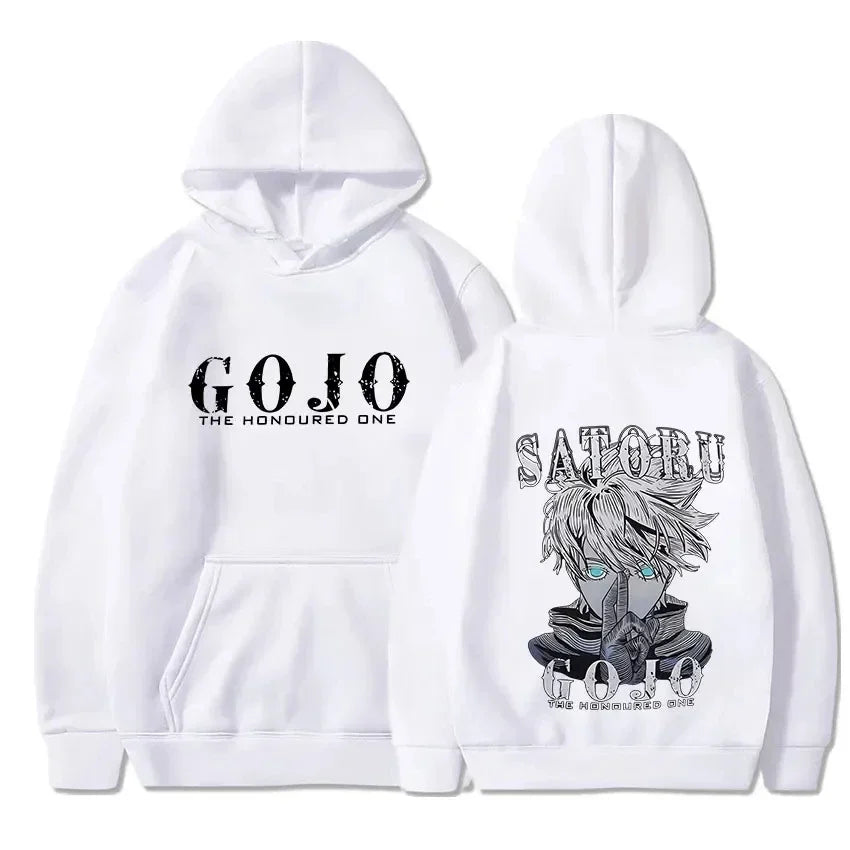 Jujutsu Kaisen Graphics Hoodie - Harajuku Sport Pullover