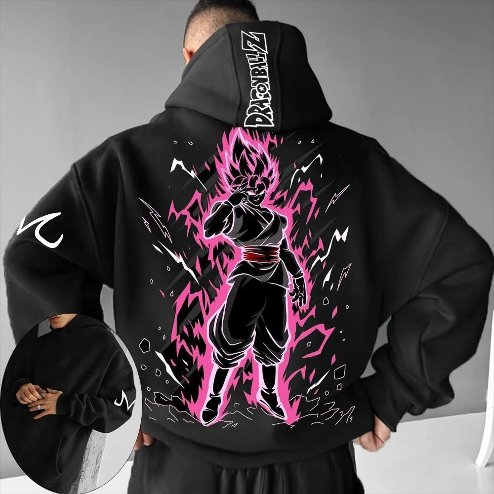 Dragon Ball Goku Black Hoodie - Parent-Child Fashion Wear
