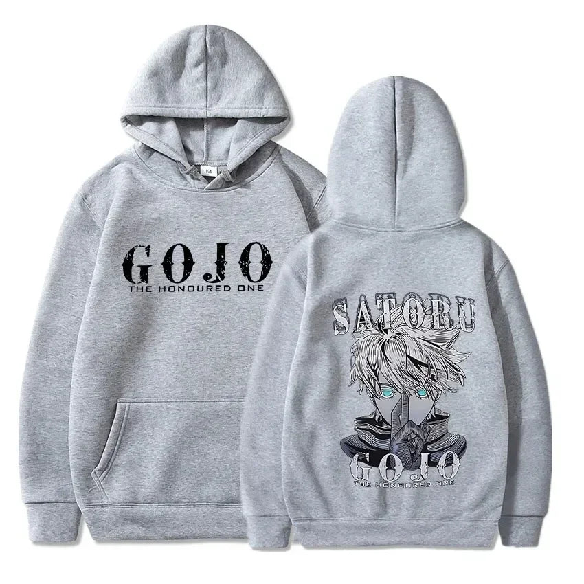 Jujutsu Kaisen Graphics Hoodie - Harajuku Sport Pullover