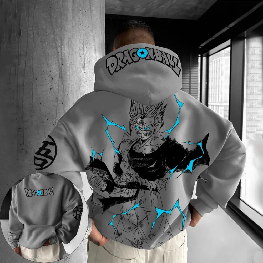 Dragon Ball Vegeta Hoodie - Parent-Child Long Sleeve Sweater