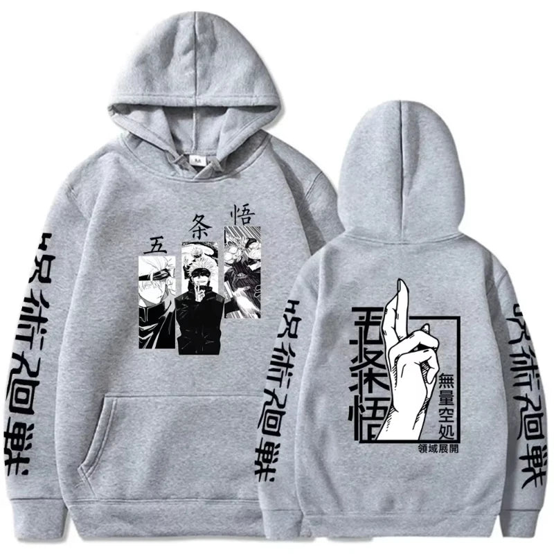 Jujutsu Kaisen Yuji Itadori Hoodie - Harajuku Streetwear