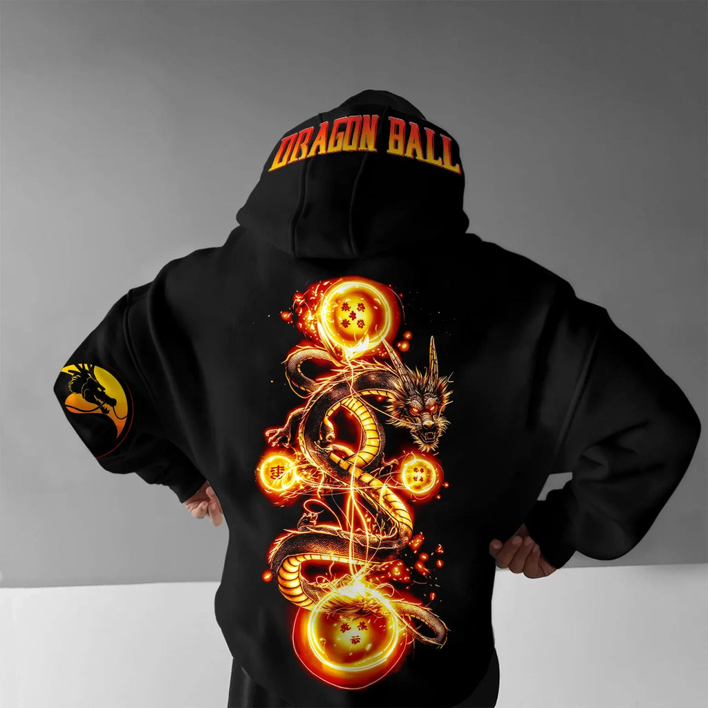 Dragon Ball Hoodie - Soft Stretch Cotton Warm Streetwear