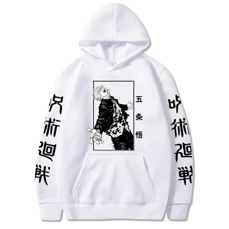 Jujutsu Kaisen Yuji Itadori Hoodie - Harajuku Streetwear