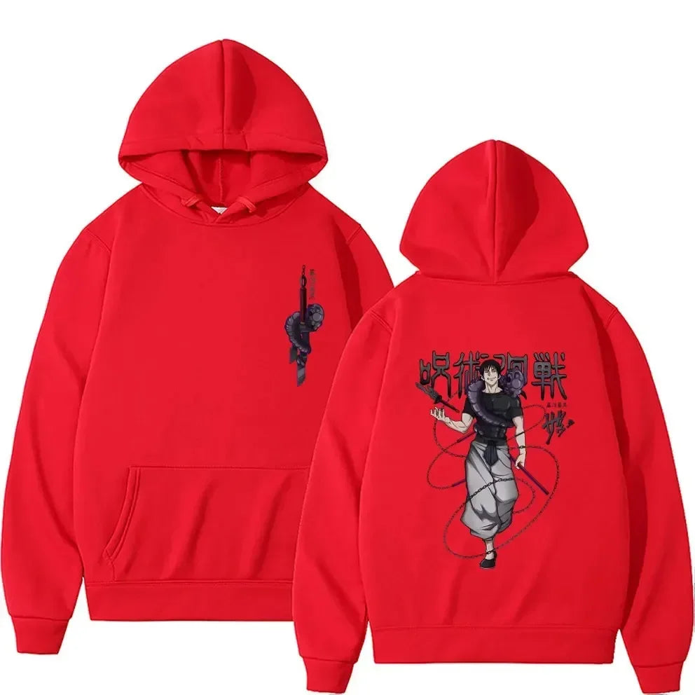 Jujutsu Kaisen Fushiguro Toji Hoodie - Manga Streetwear